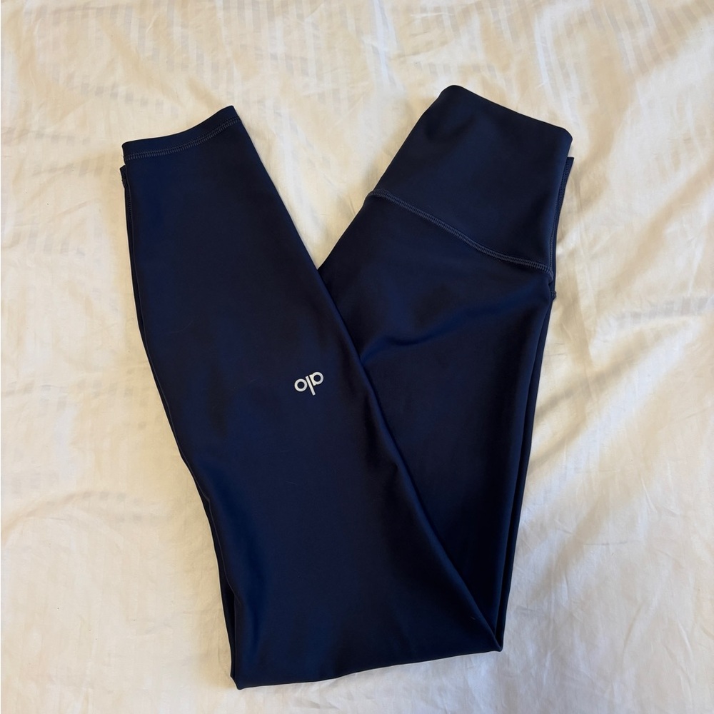 ALO Yoga Navy 7/8 Airlift Leggings
